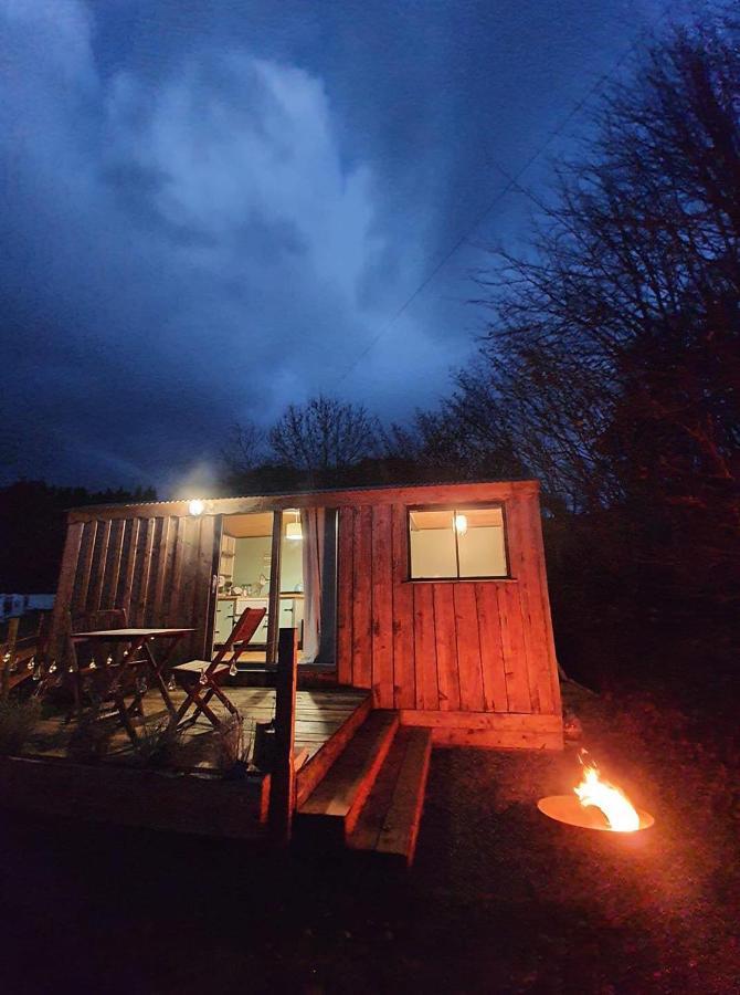 Cefn Crib Cabins Machynlleth Exterior foto